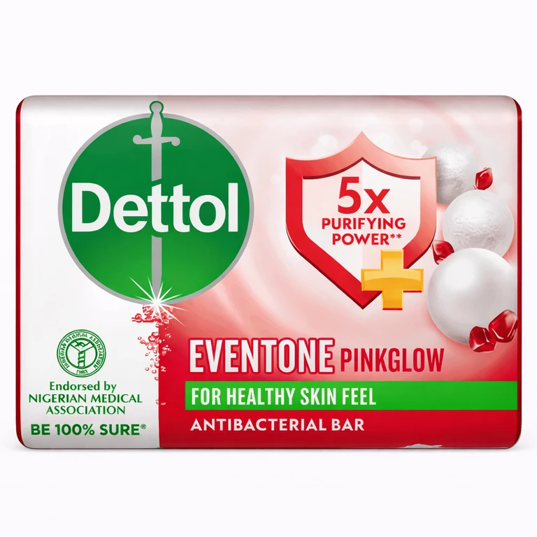 Dettol Even Tone Pink Glow Soap Small (65 g)